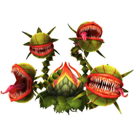 Чомпер растения против зомби