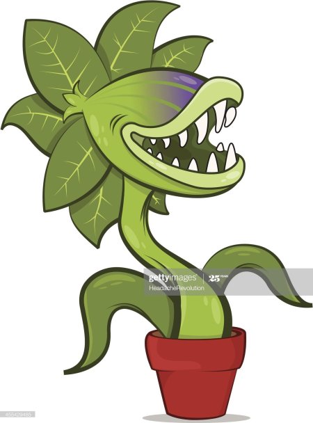 Венерина мухоловка растения против зомби