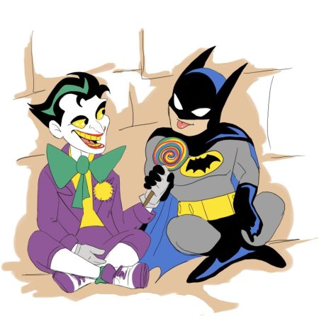 Шип бэтмен и джокер
