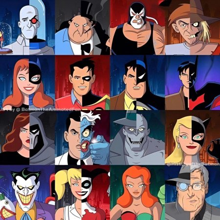 Персонажи из бэтмена
