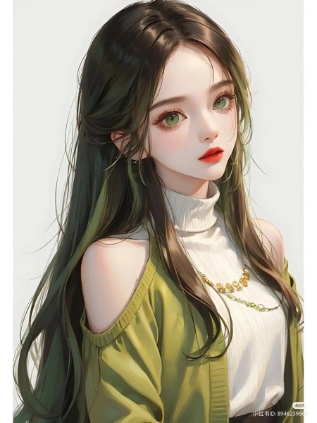 Зеленоглазая девушка