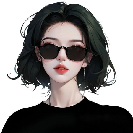 Девушка красивая аниме