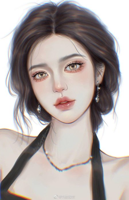 Персонаж аниме девушка