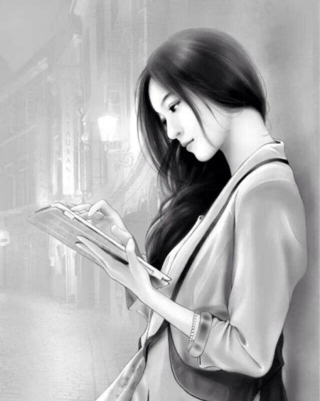 Девушка рисунки