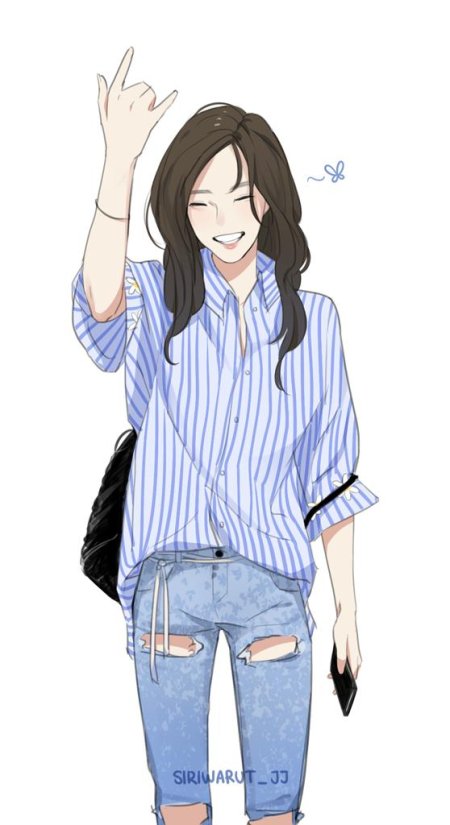 Корейский стиль рисования