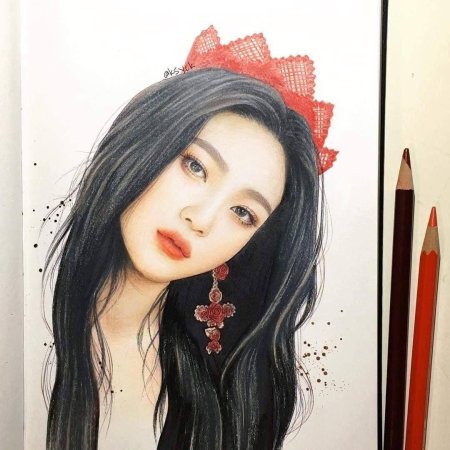 Джой из red velvet арт