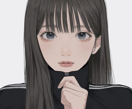 Красивая аниме девушка