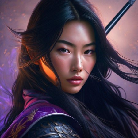 Девушка воин