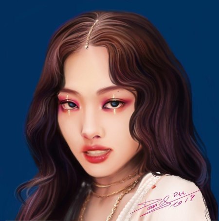 Дженни из блэкпинк арт