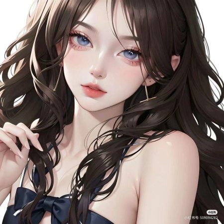 Девушка красивая аниме