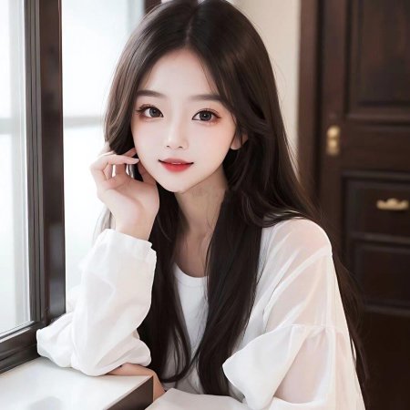 Красивая азиатская девушка