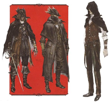 Bloodborne костюм охотника