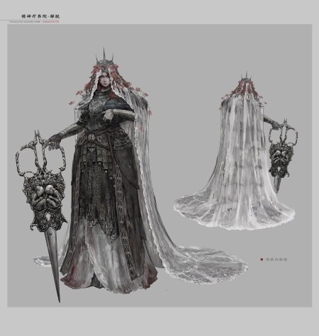 Bloodborne королева ярнам арт