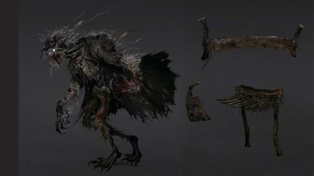 Bloodborne охотник арт концепт