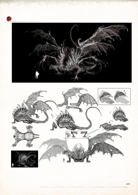 Каменный дракон dark souls