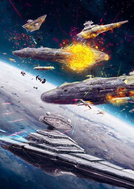 Космический бой звездные войны