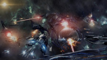 Космический бой sci-fi