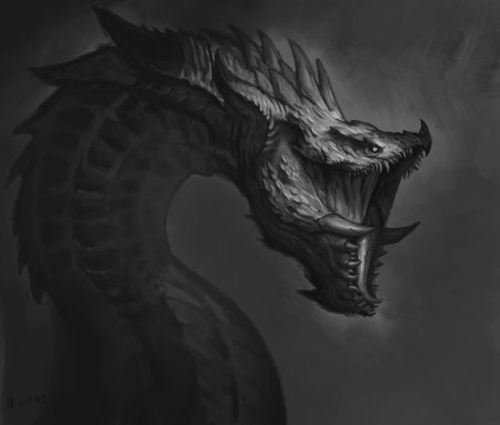 Серый дракон