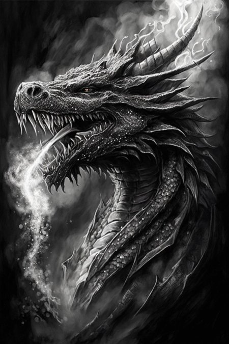 Рисунок дракон