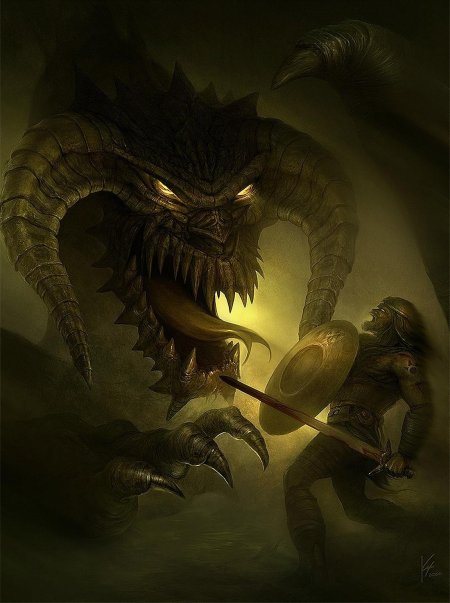 Фэнтези монстр