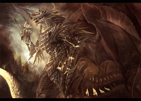 Бахамут дракон демон