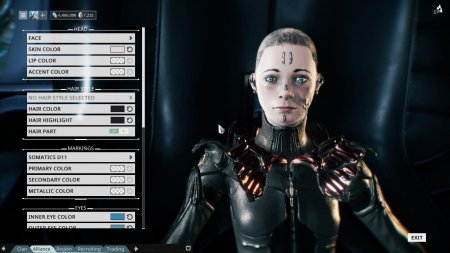 Внешность оператора варфрейм