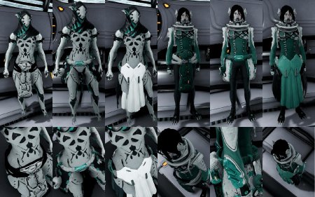 Варфрейм костюмы