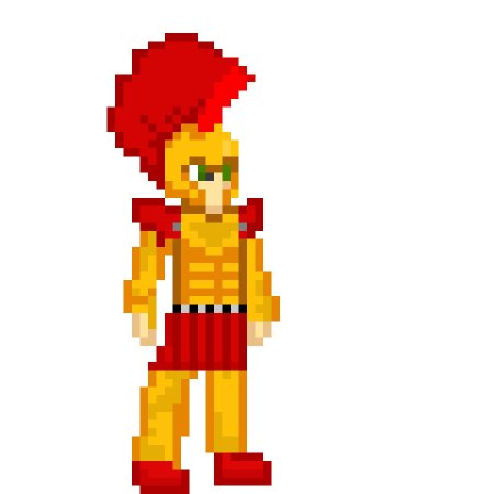 Пиксельный воин