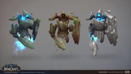 Голем элементаль кристалл