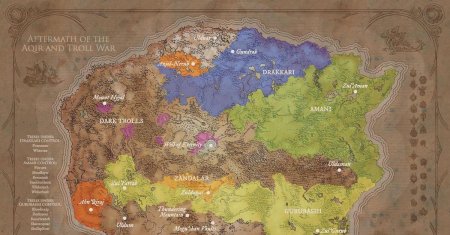 Карта world of warcraft