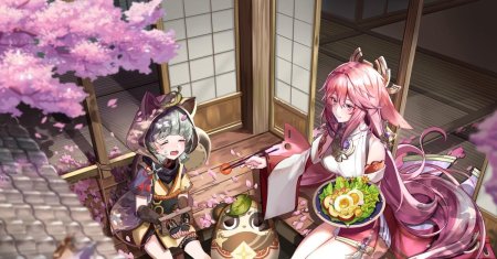 Яэ мико геншин арт