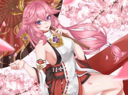 Яэ мико genshin impact