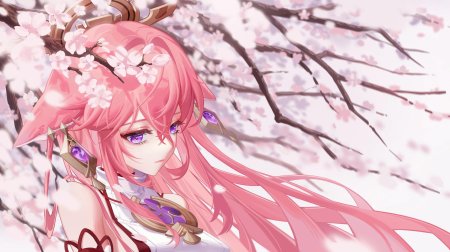 Яэ мико сакура геншин