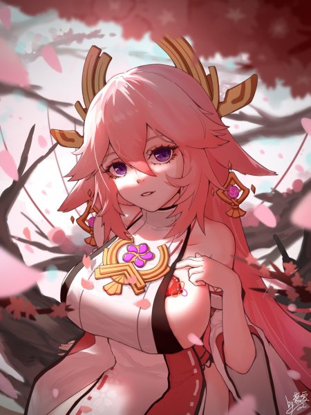 Яэ мико геншин импакт