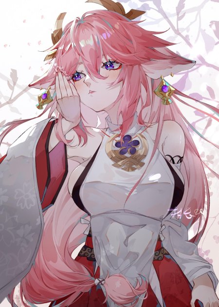 Яэ мико кицунэ