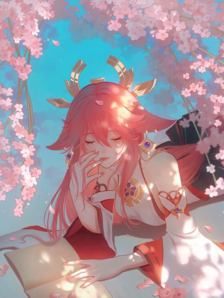 Яэ мико genshin impact