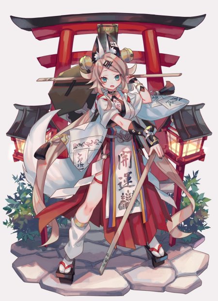 Кицунэ мико