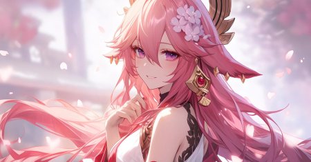 Геншин импакт яэ мико гудзи