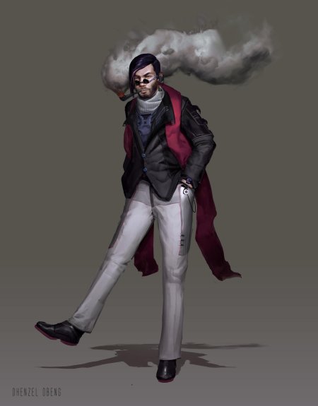 Cyberpunk босс мафии