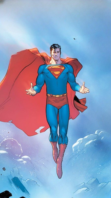 Супермен из комиксов