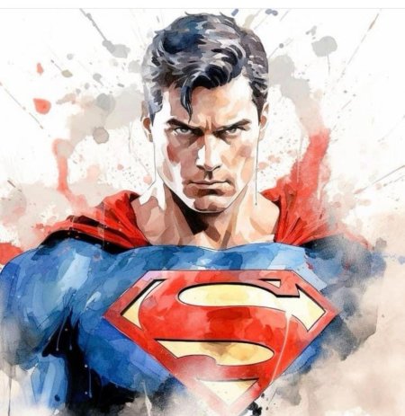 Superman art