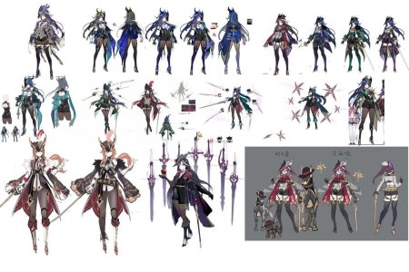 Концепт арты геншин