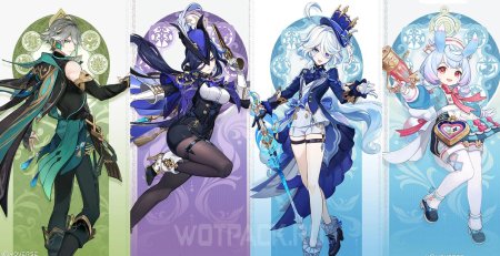 Геншин импакт официальные арты