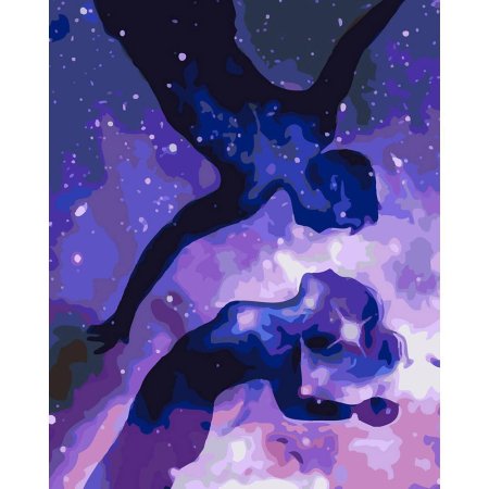 Картина по номерам космос