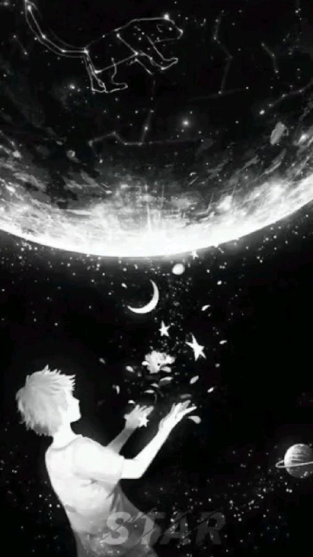 Звездное небо аниме