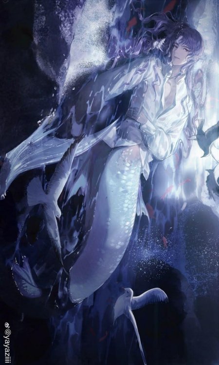 Мужчина аниме арт