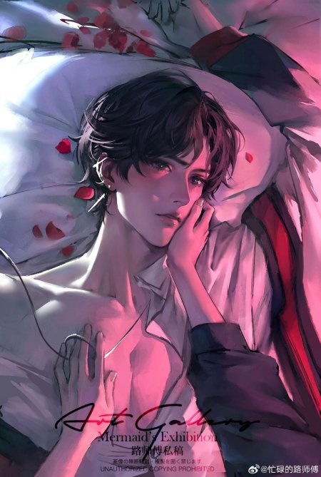 Красивые мужчины аниме