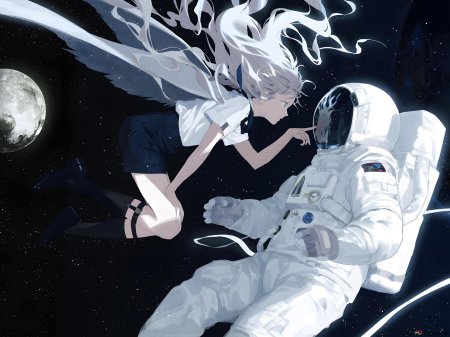 Аниме космонавт