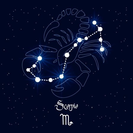 Зодиакальное созвездие скорпион