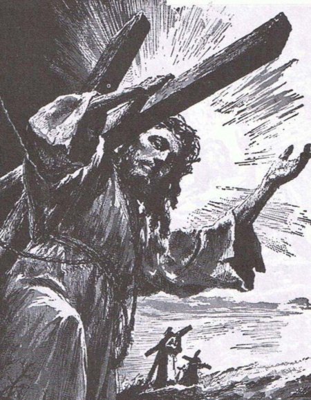 Христос несущий крест